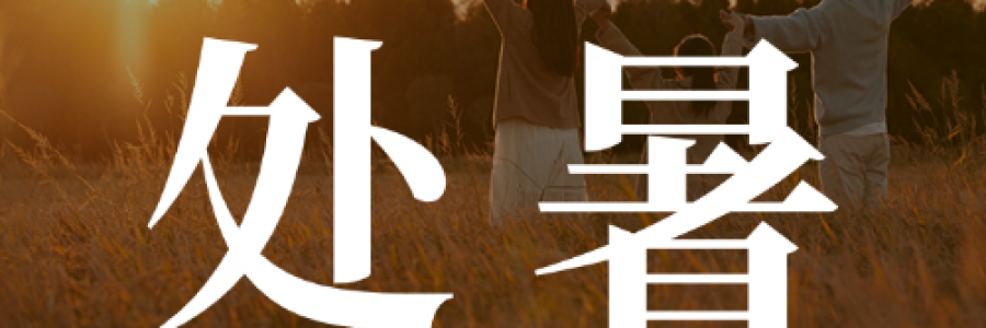 處暑｜培元固本，斂氣入秋